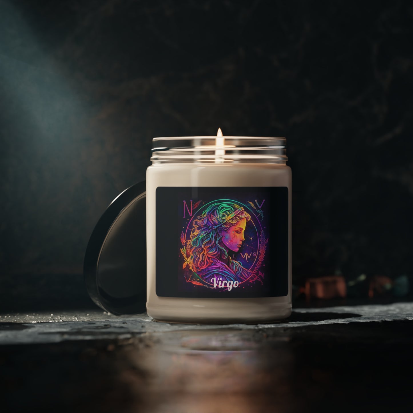 Astrology Virgo Custom Scented Soy Candle, 9oz 1