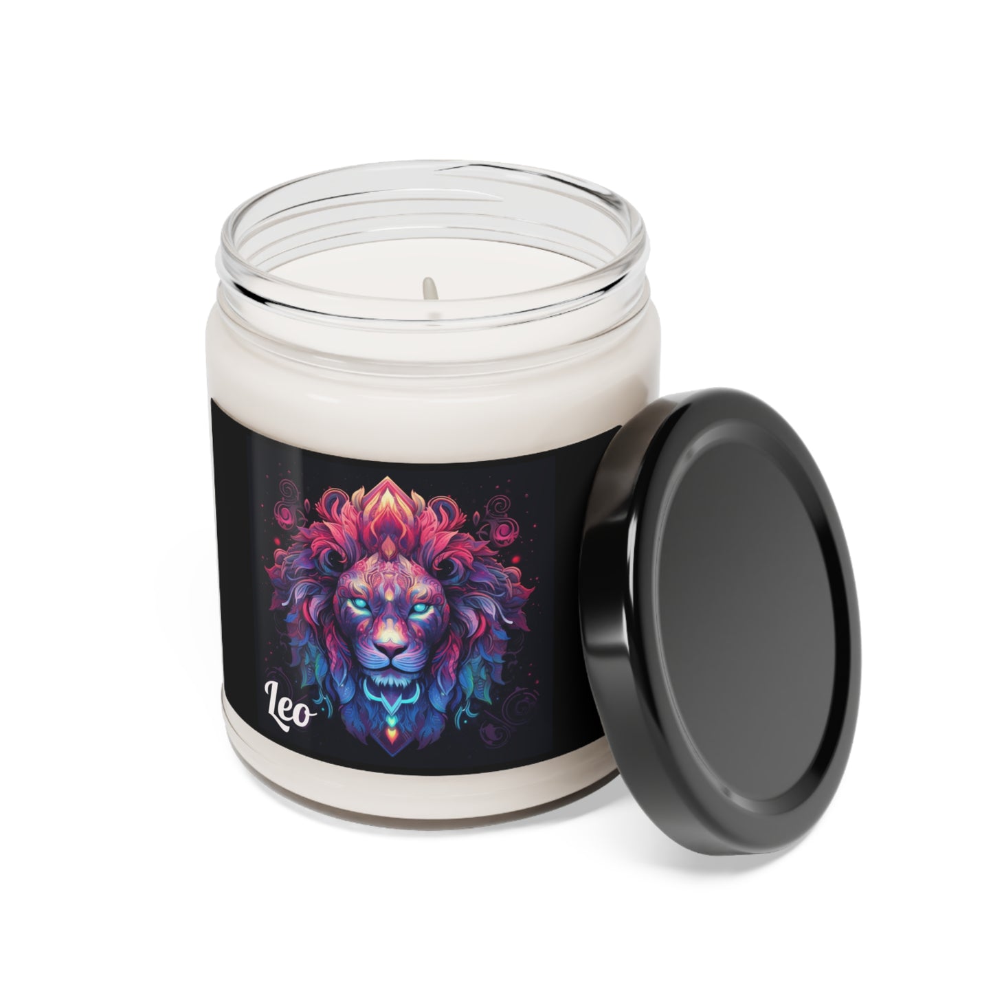 Astrology Leo Custom Scented Soy Candle, 9oz 3