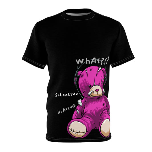 Custom Bearurban What Unisex Cut & Sew Tee Streetwear 1 black