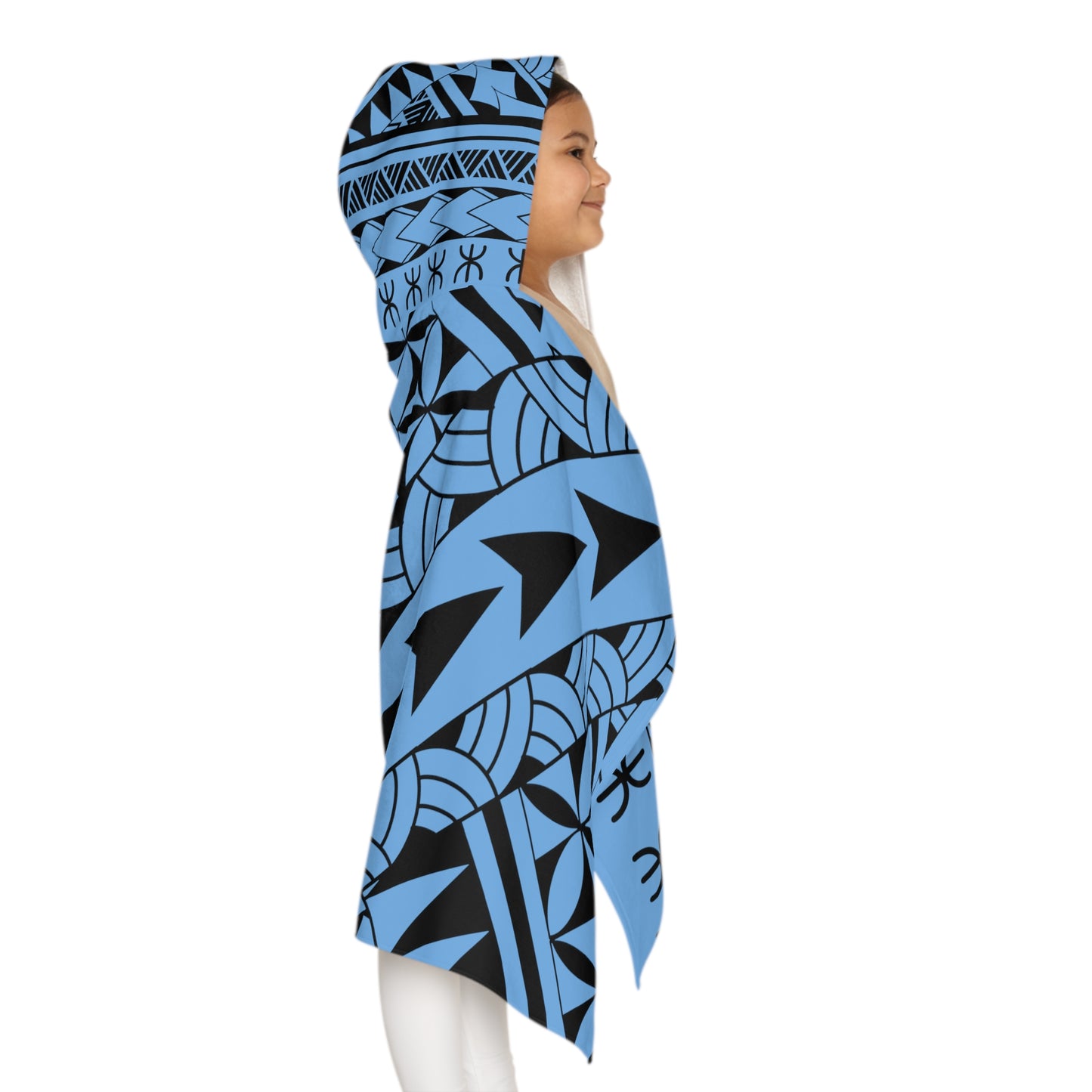 Polynesian Youth Hooded Towel 2