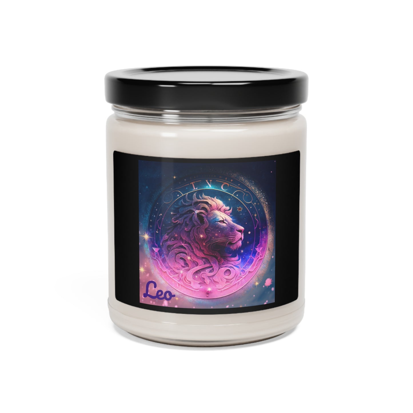 Astrology Leo Custom Scented Soy Candle, 9oz 1