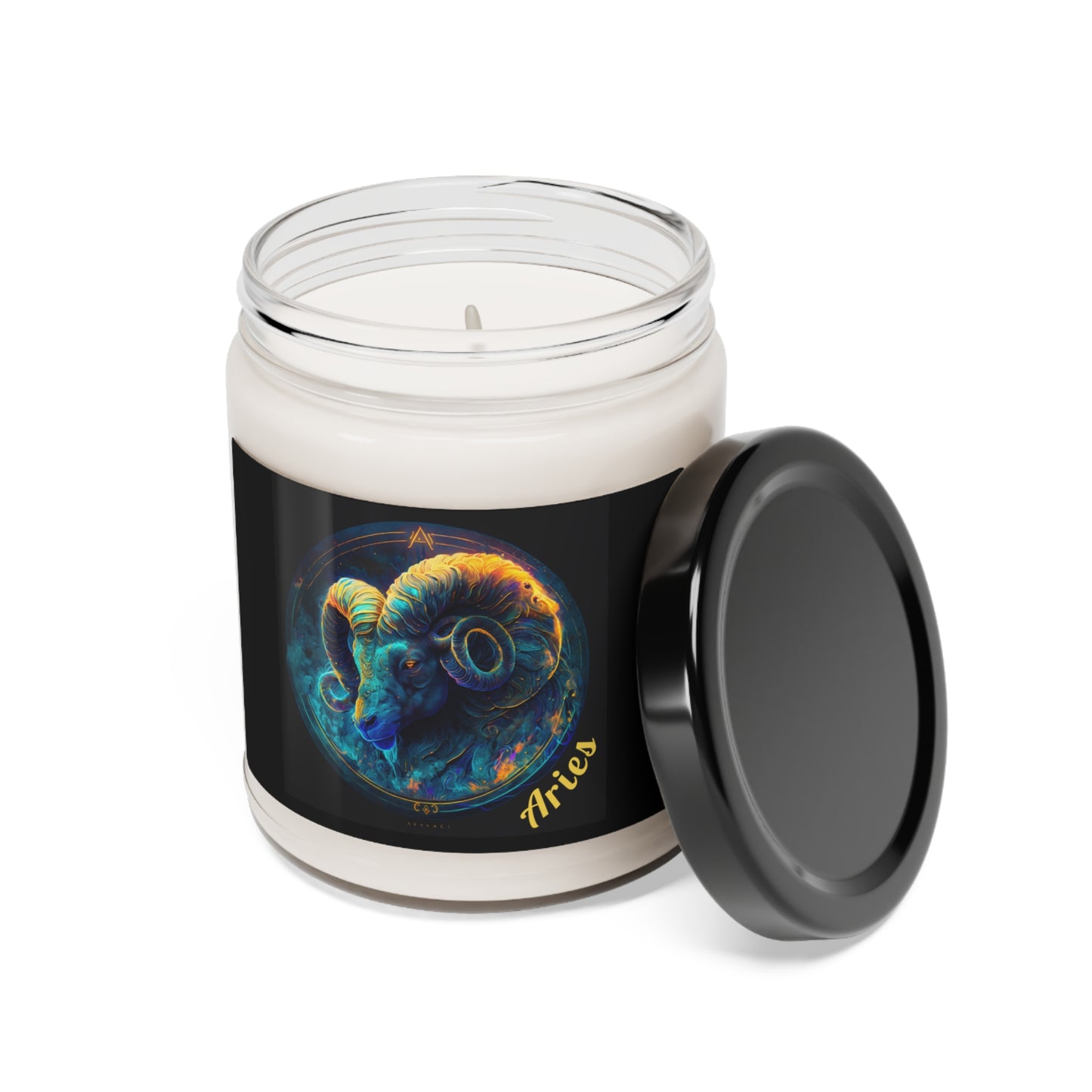 Astrology Aries Custom Scented Soy Candle, 9oz 2