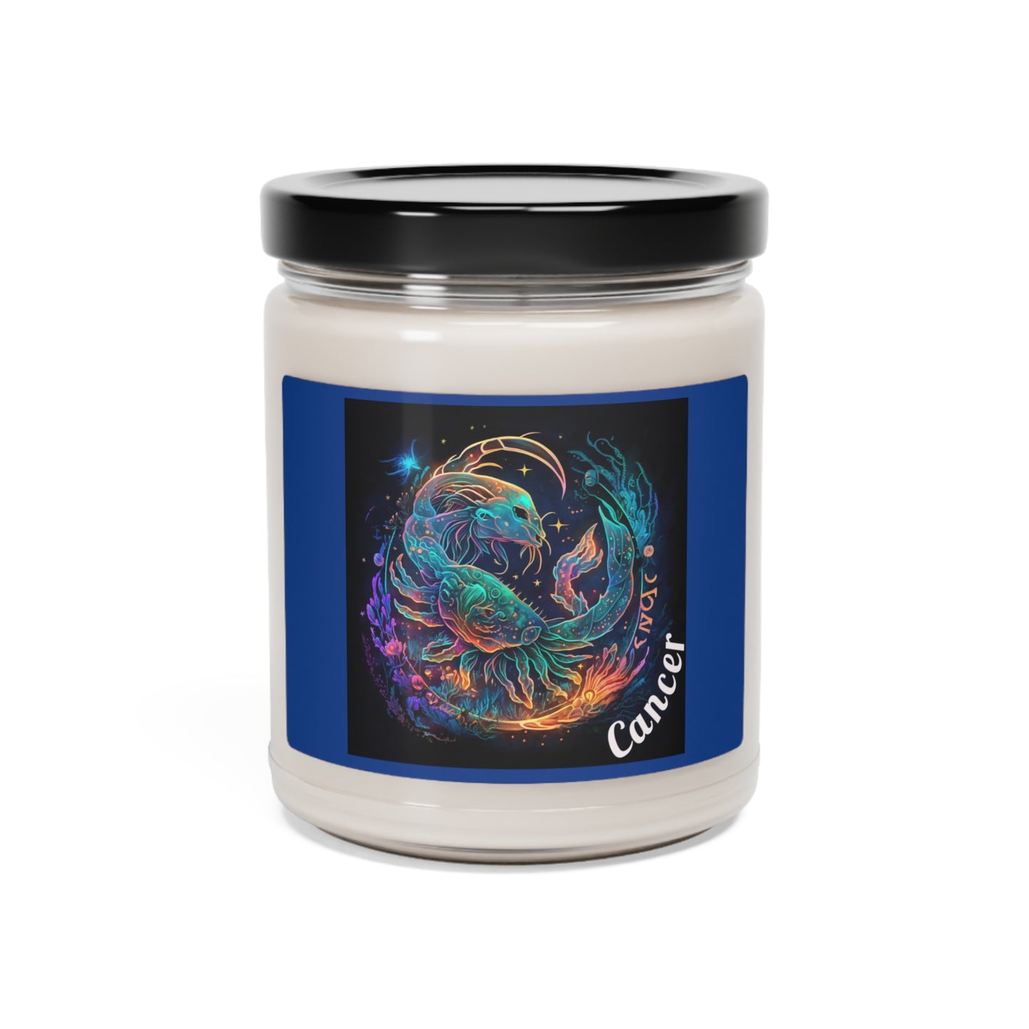 Astrology Cancer Custom Scented Soy Candle, 9oz 1