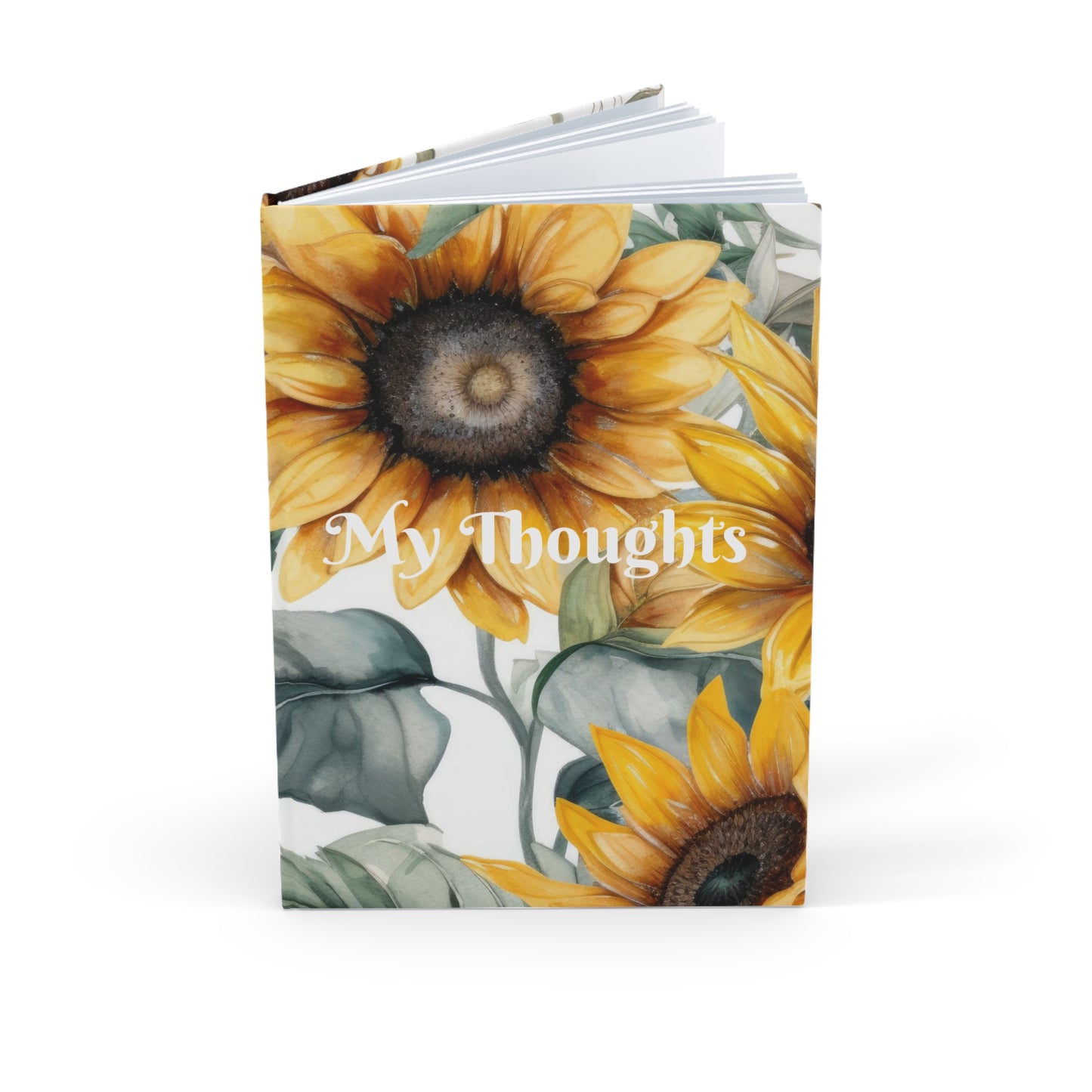 Sunflower Custom Hardcover Journal (A5)