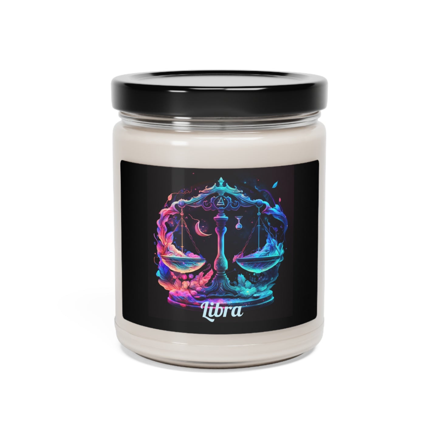 Astrology Libra Custom Scented Soy Candle, 9oz 1