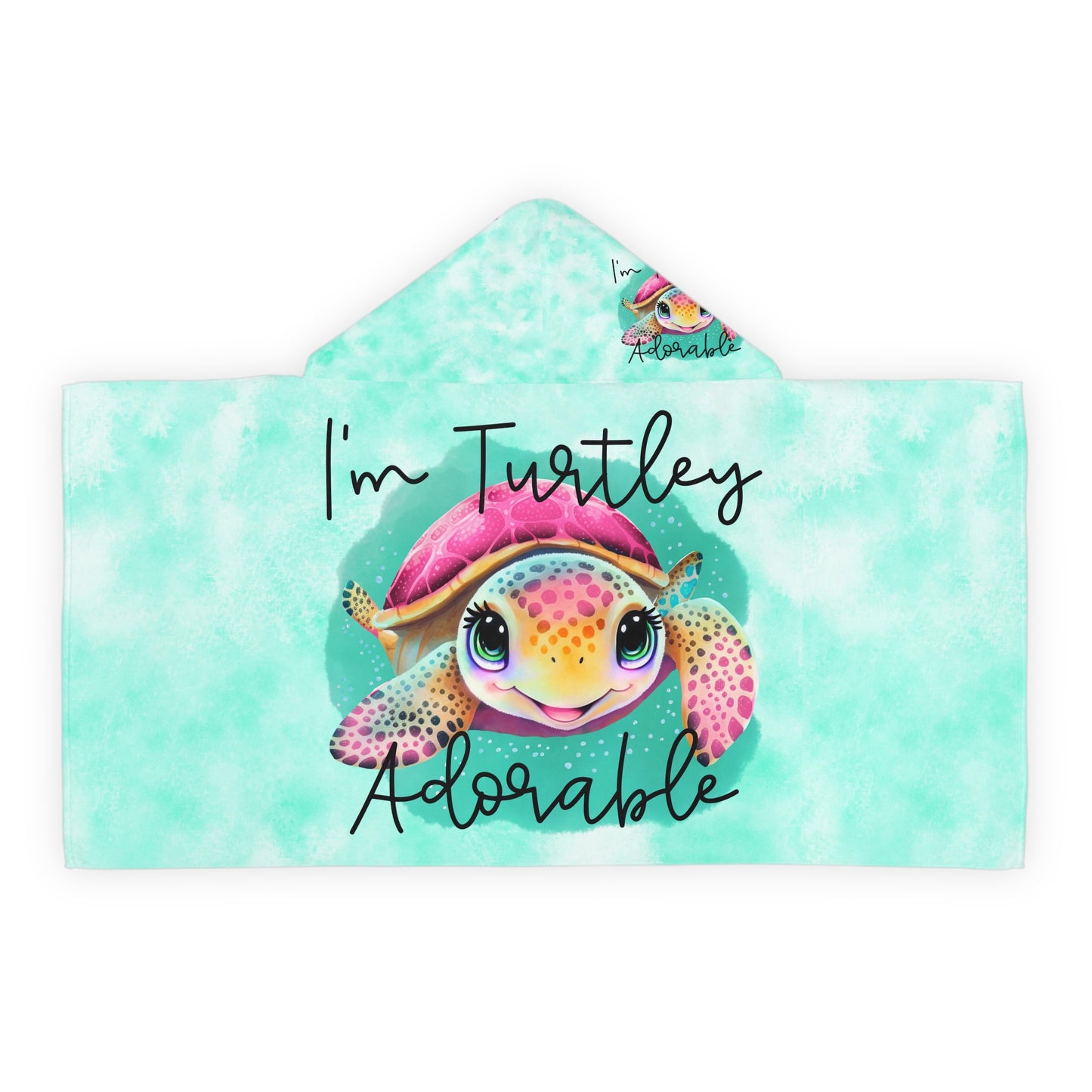 Turtle Youth Hooded Towel 3