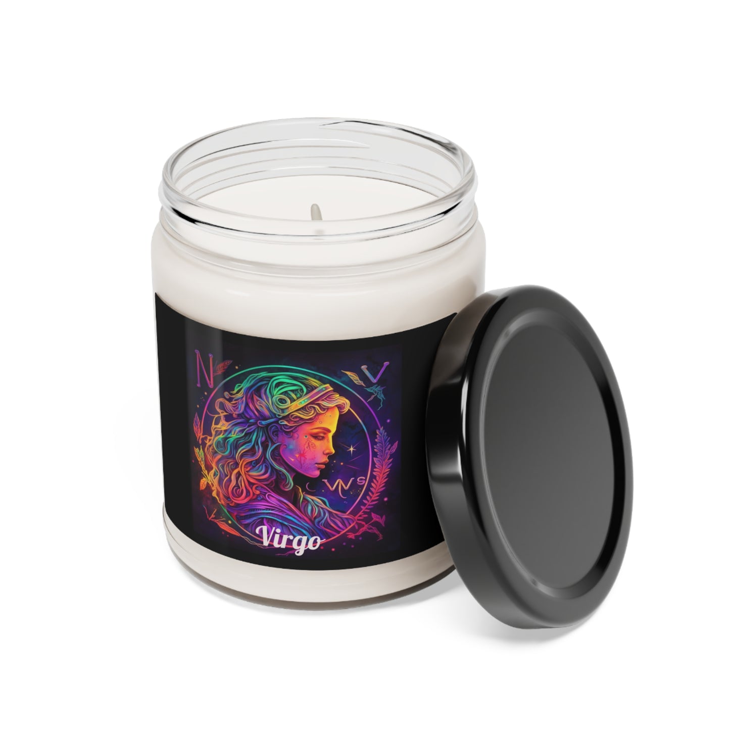 Astrology Virgo Custom Scented Soy Candle, 9oz 1