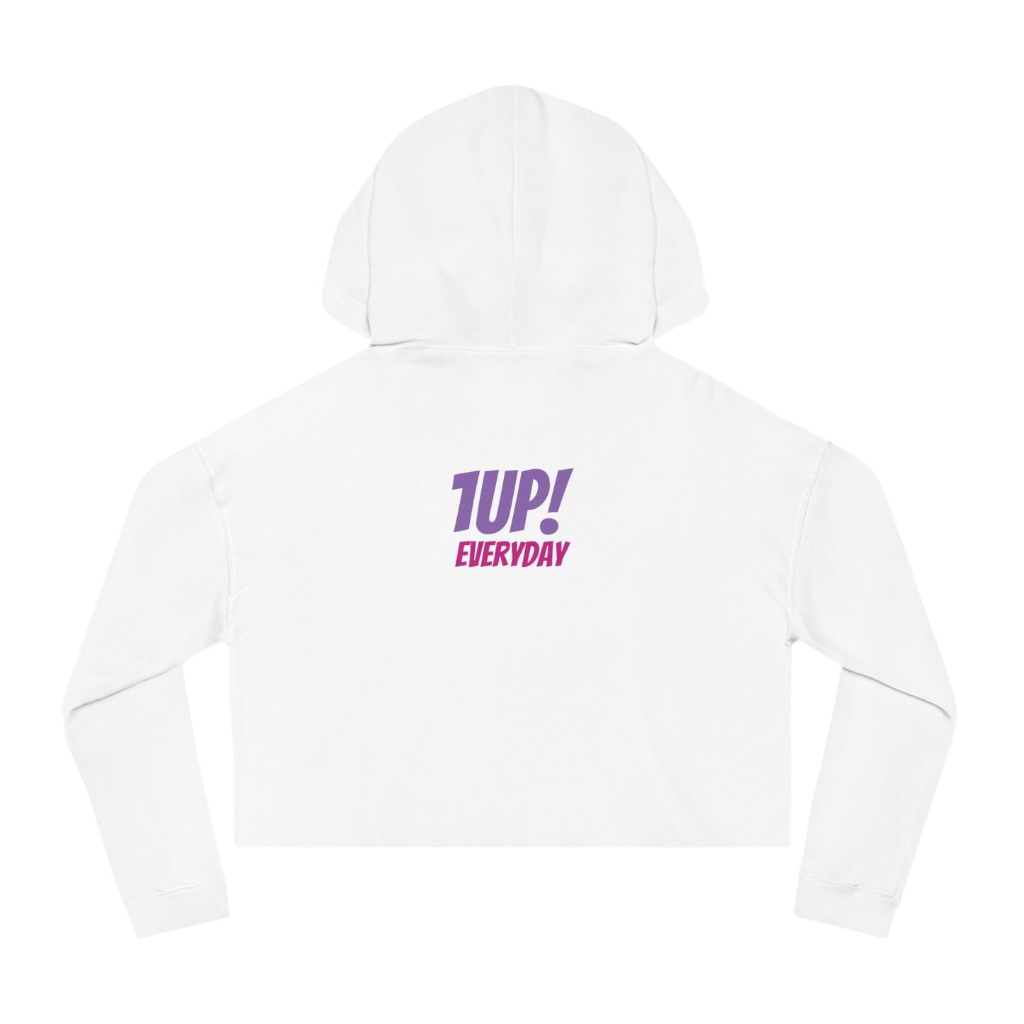 Womens Cropped Hooded Sweatshirt