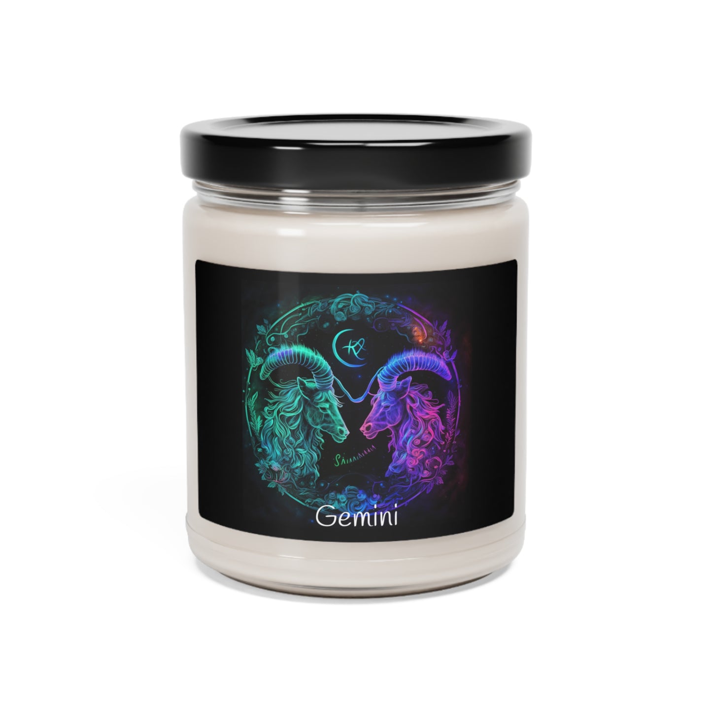 Astrology Gemini Custom Scented Soy Candle, 9oz 1