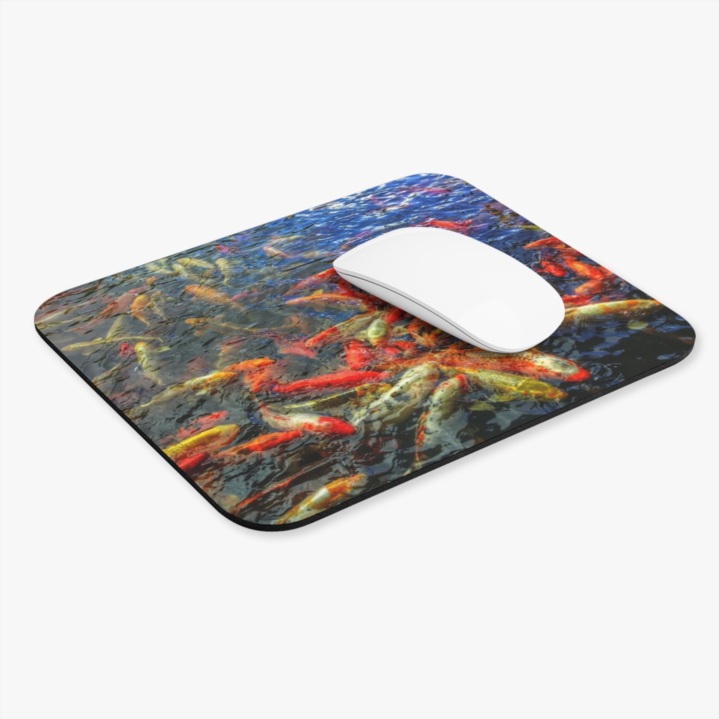 Custom Koi Fish Mouse Pad (Rectangle)