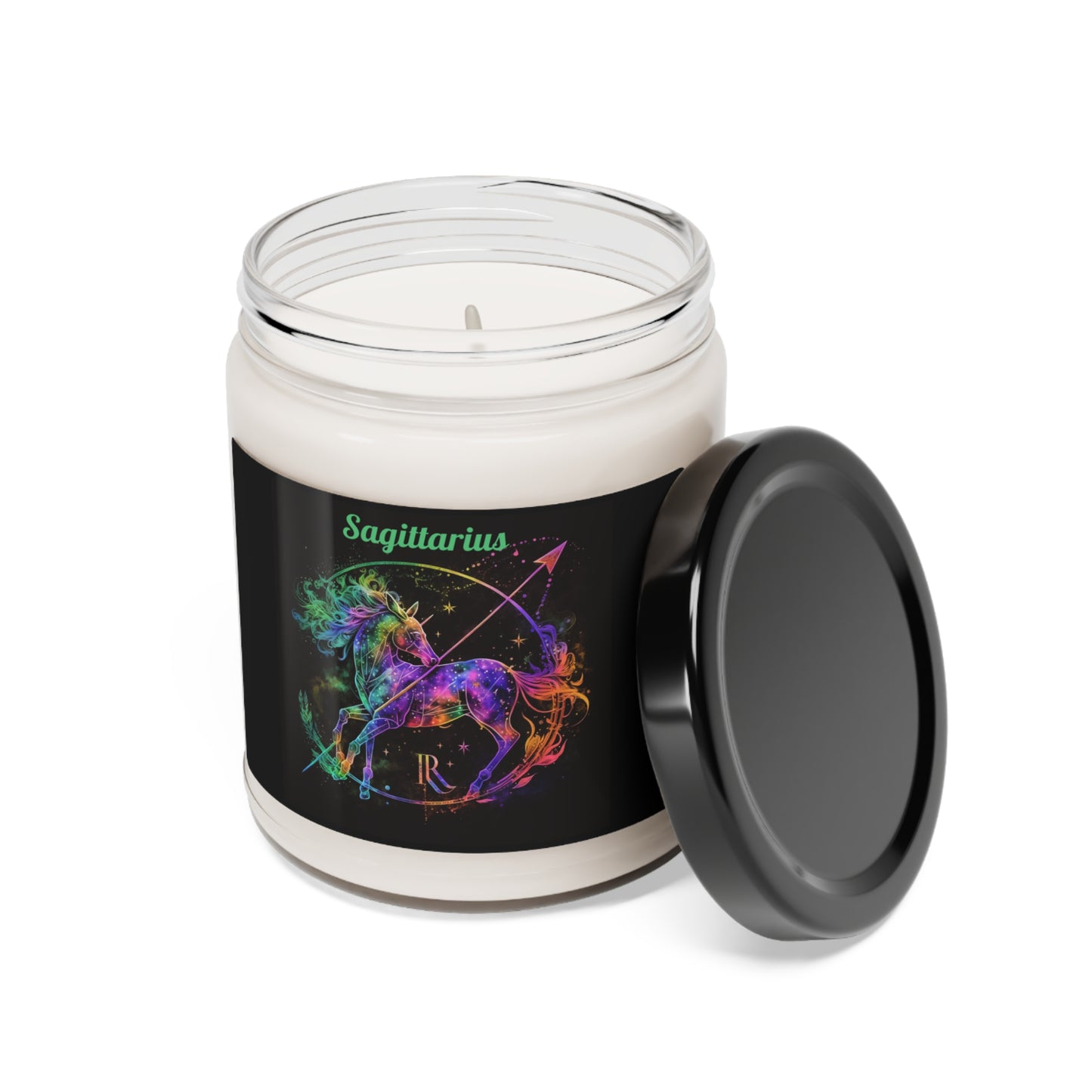 Astrology Sagittarius Custom Scented Soy Candle, 9oz 1