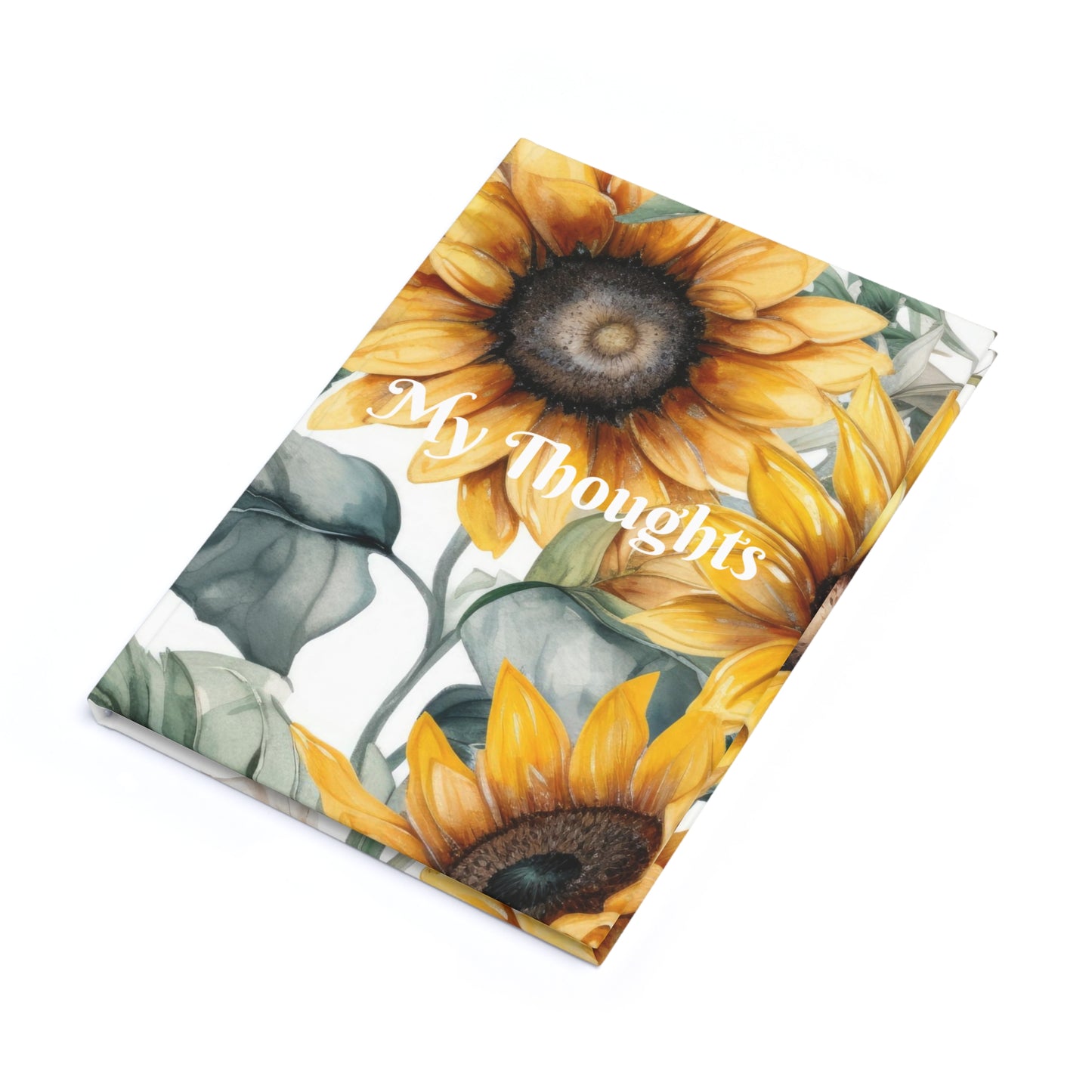 Sunflower Custom Hardcover Journal (A5)