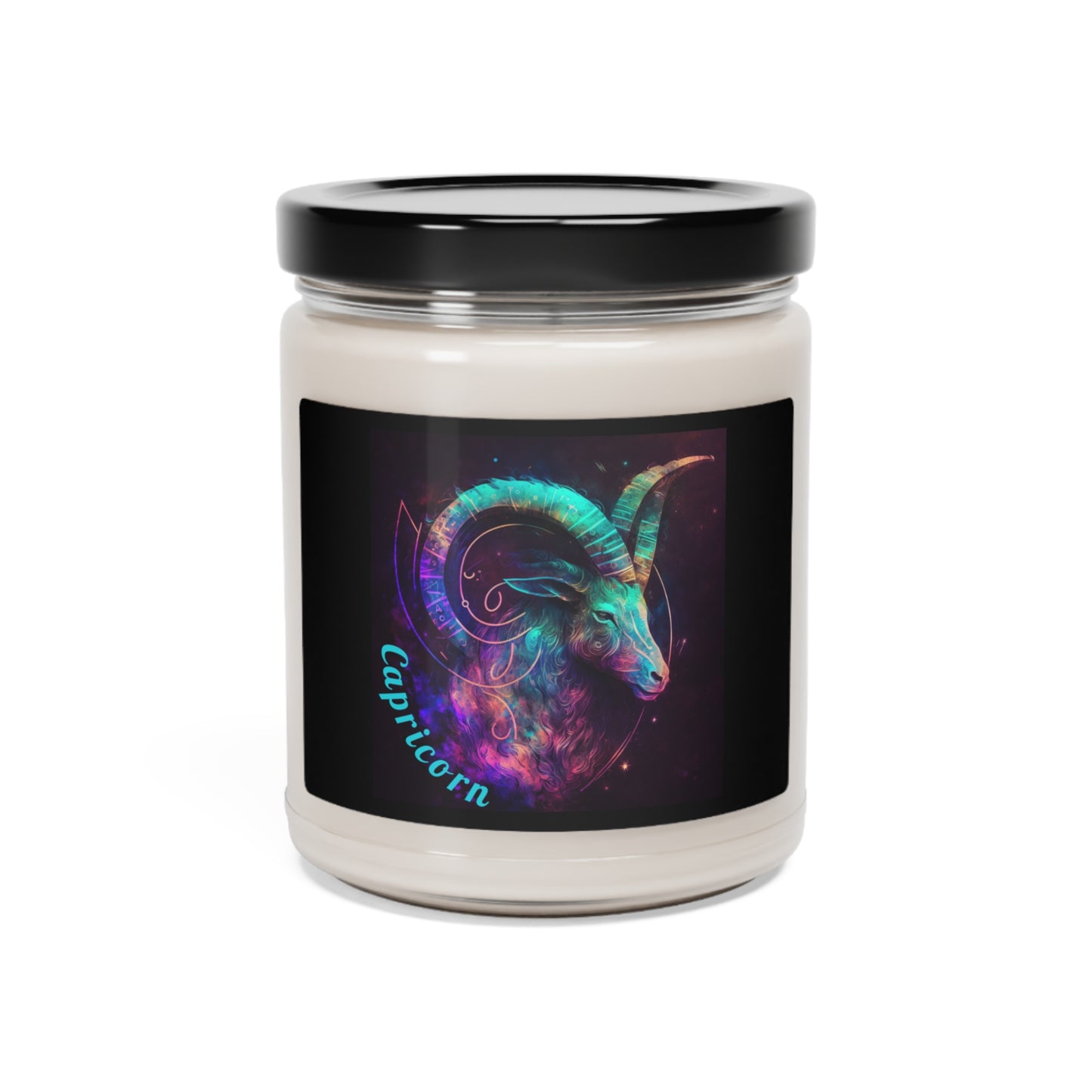 Astrology Capricorn Custom Scented Soy Candle, 9oz 1