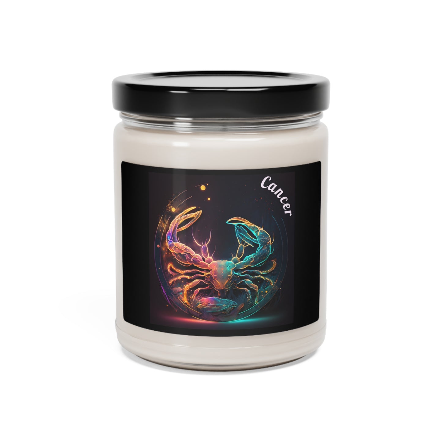 Astrology Cancer Custom Scented Soy Candle, 9oz 2