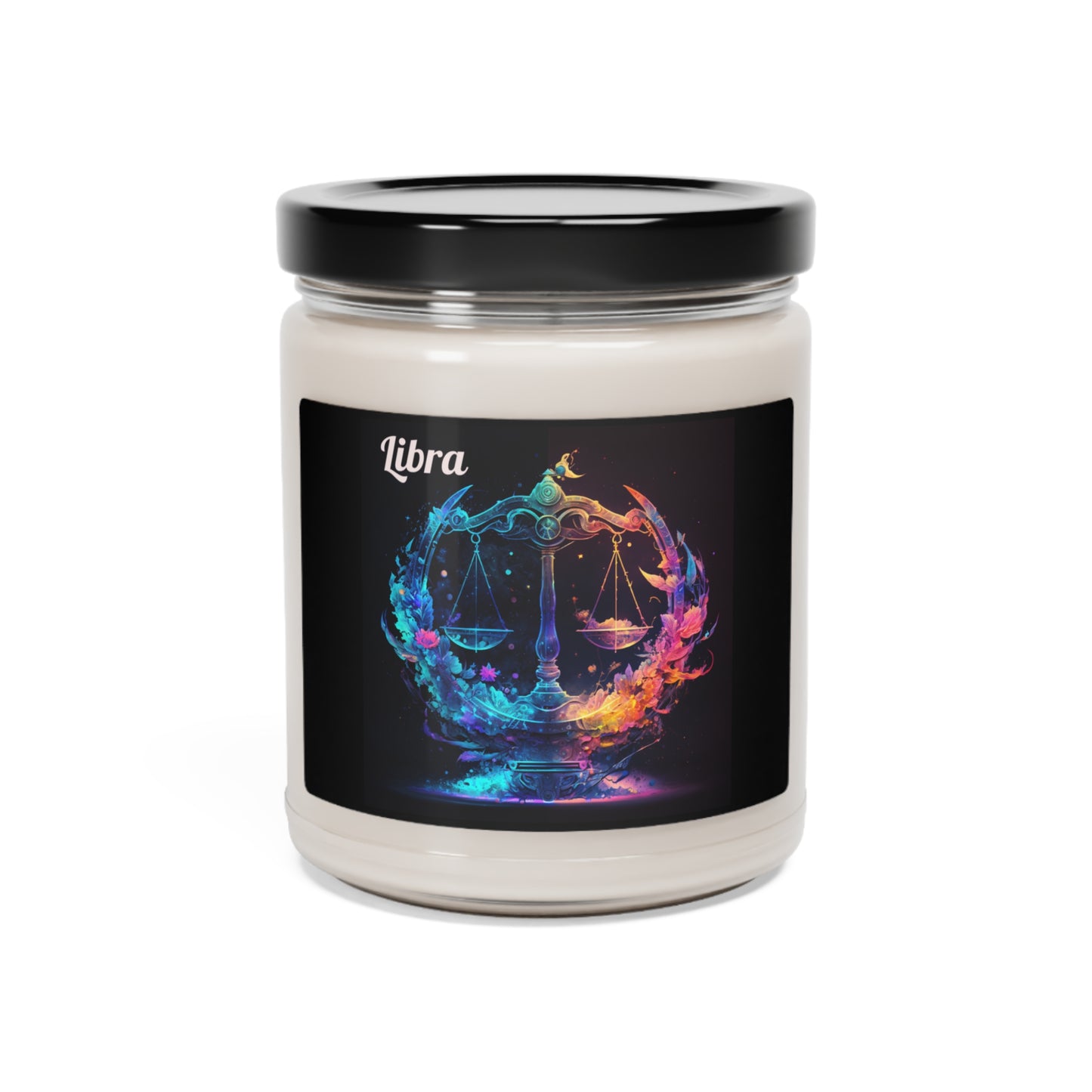 Astrology Libra Custom Scented Soy Candle, 9oz 2