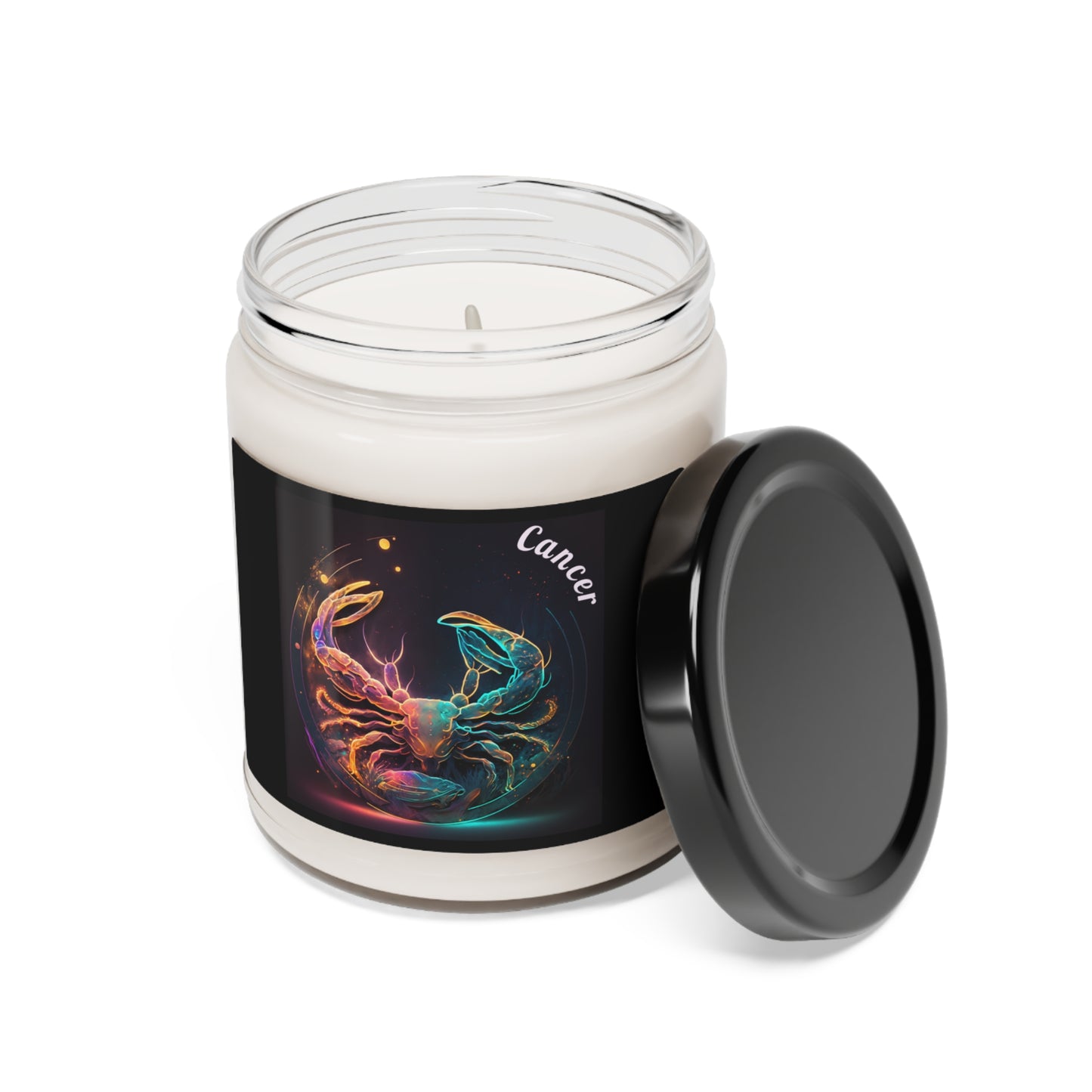 Astrology Cancer Custom Scented Soy Candle, 9oz 2