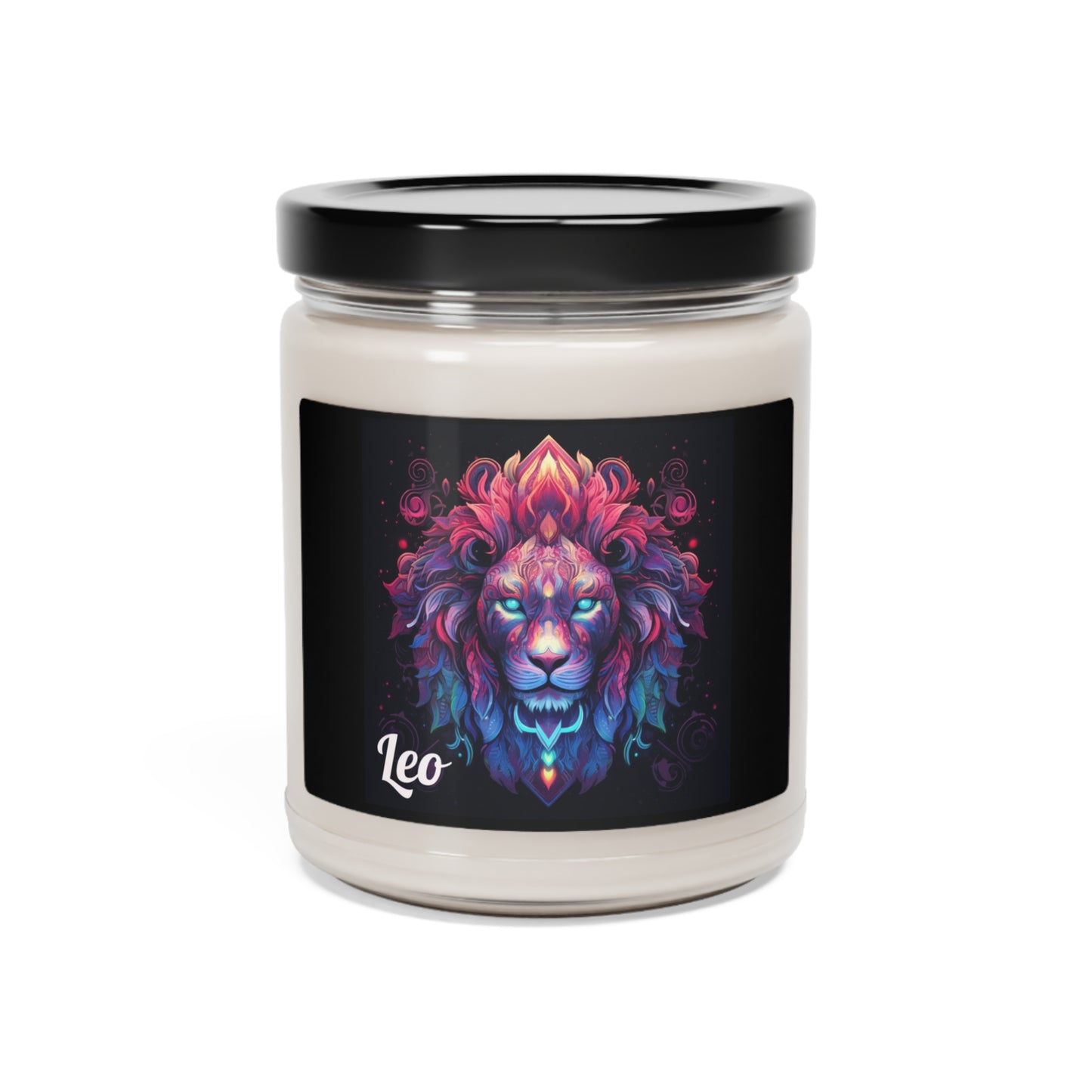 Astrology Leo Custom Scented Soy Candle, 9oz 3