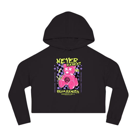 Womens Cropped Hooded Sweatshirt