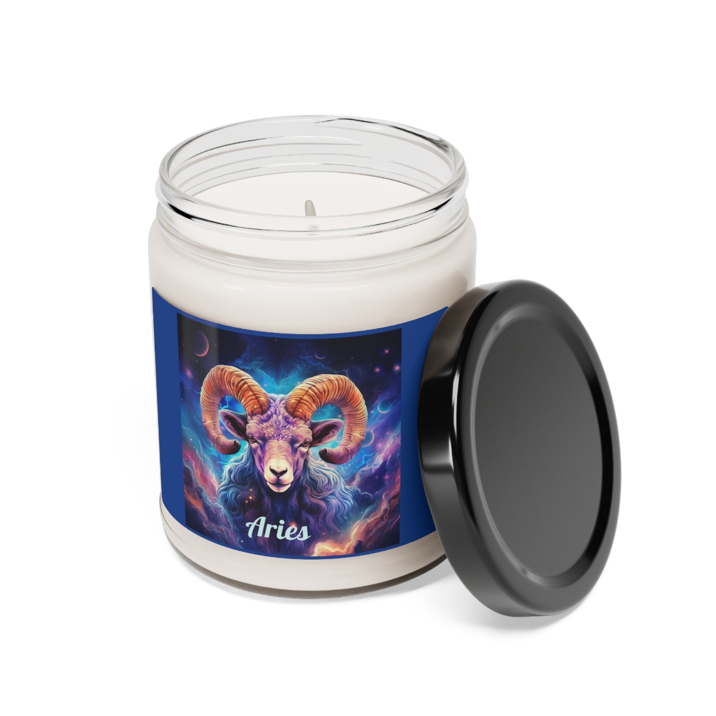 Astrology Aries Custom Scented Soy Candle, 9oz 3