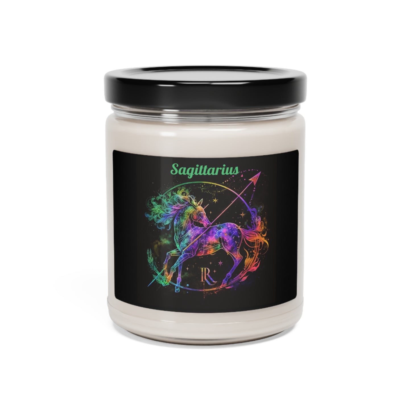 Astrology Sagittarius Custom Scented Soy Candle, 9oz 1