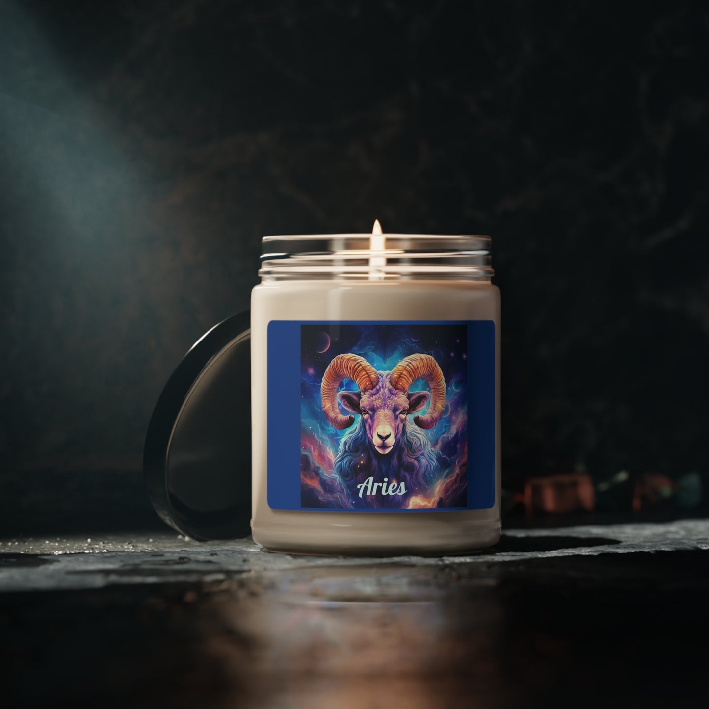 Astrology Aries Custom Scented Soy Candle, 9oz 3