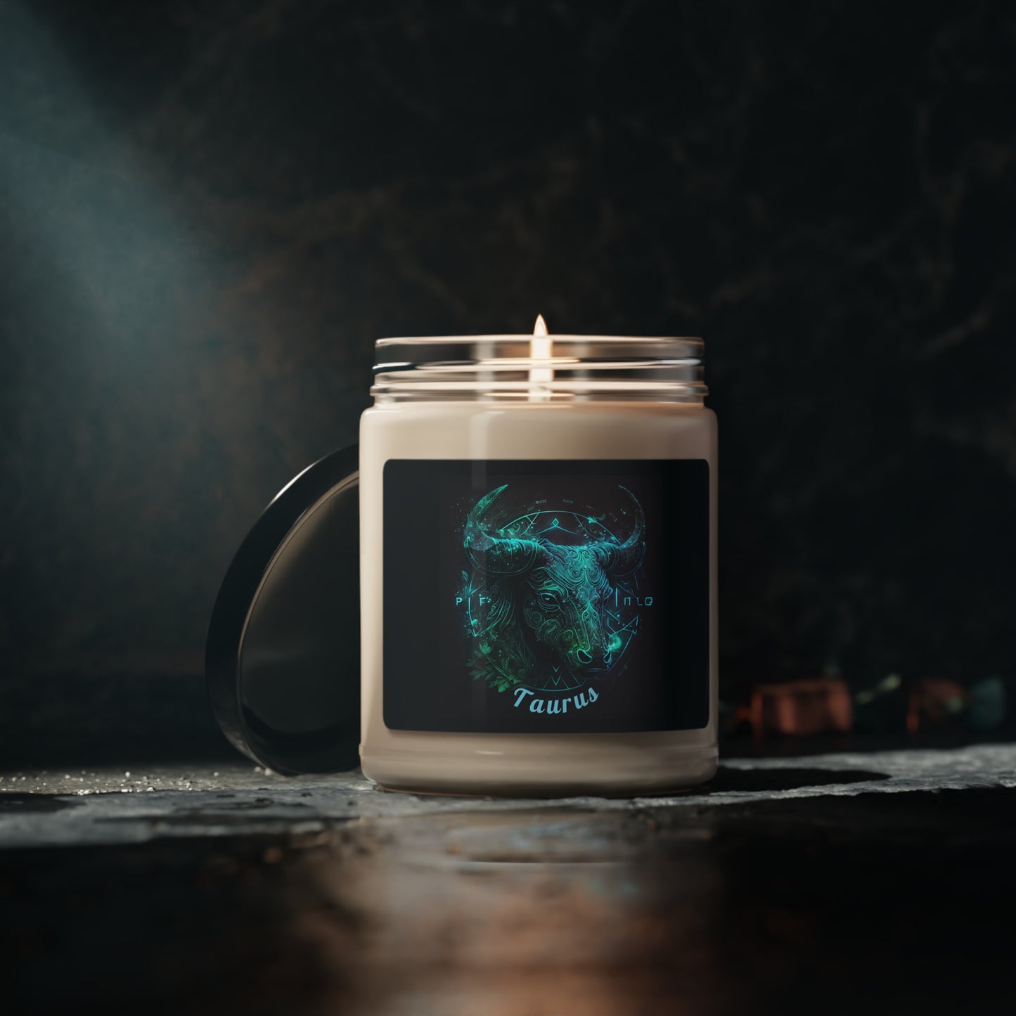 Astrology Taurus Custom Scented Soy Candle, 9oz 1