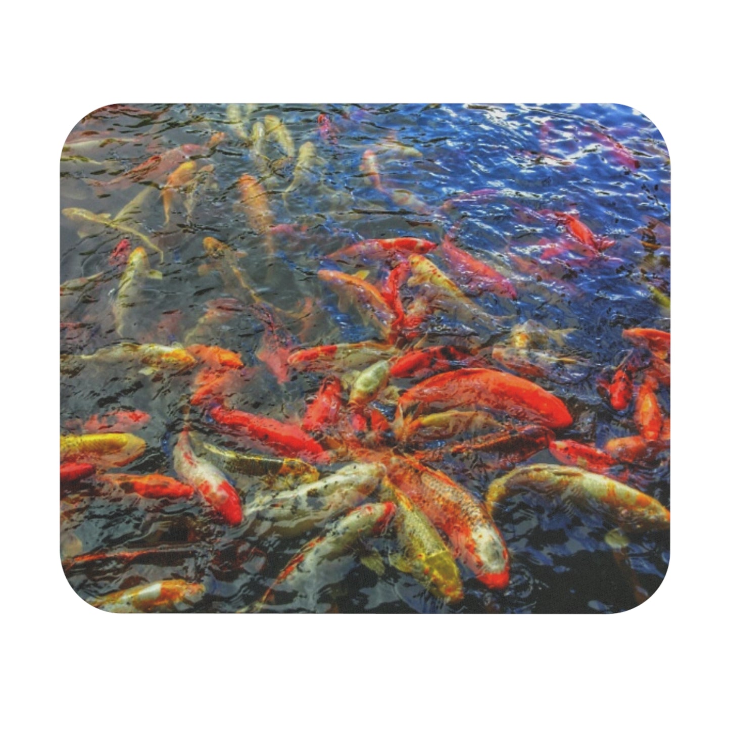 Custom Koi Fish Mouse Pad (Rectangle)