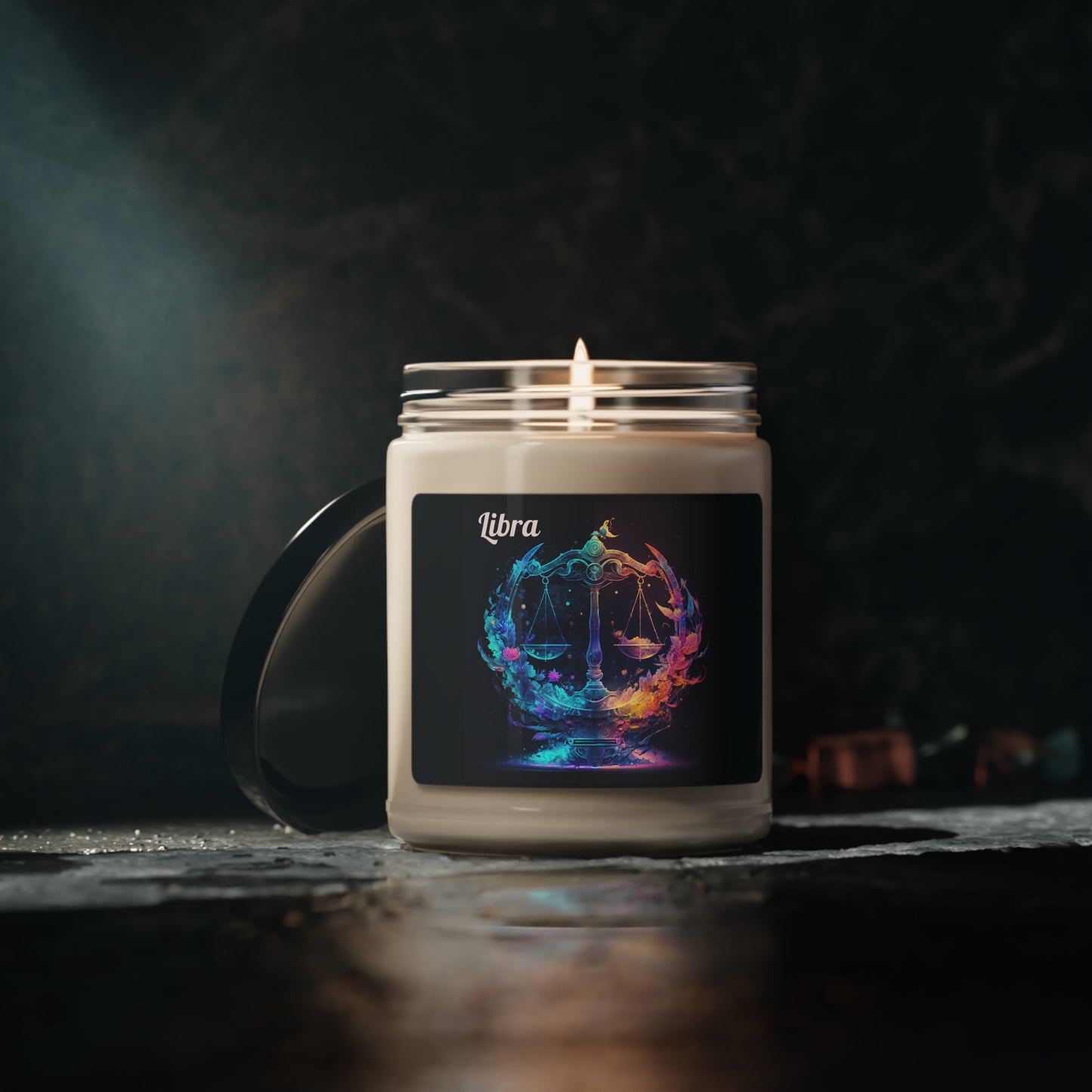 Astrology Libra Custom Scented Soy Candle, 9oz 2