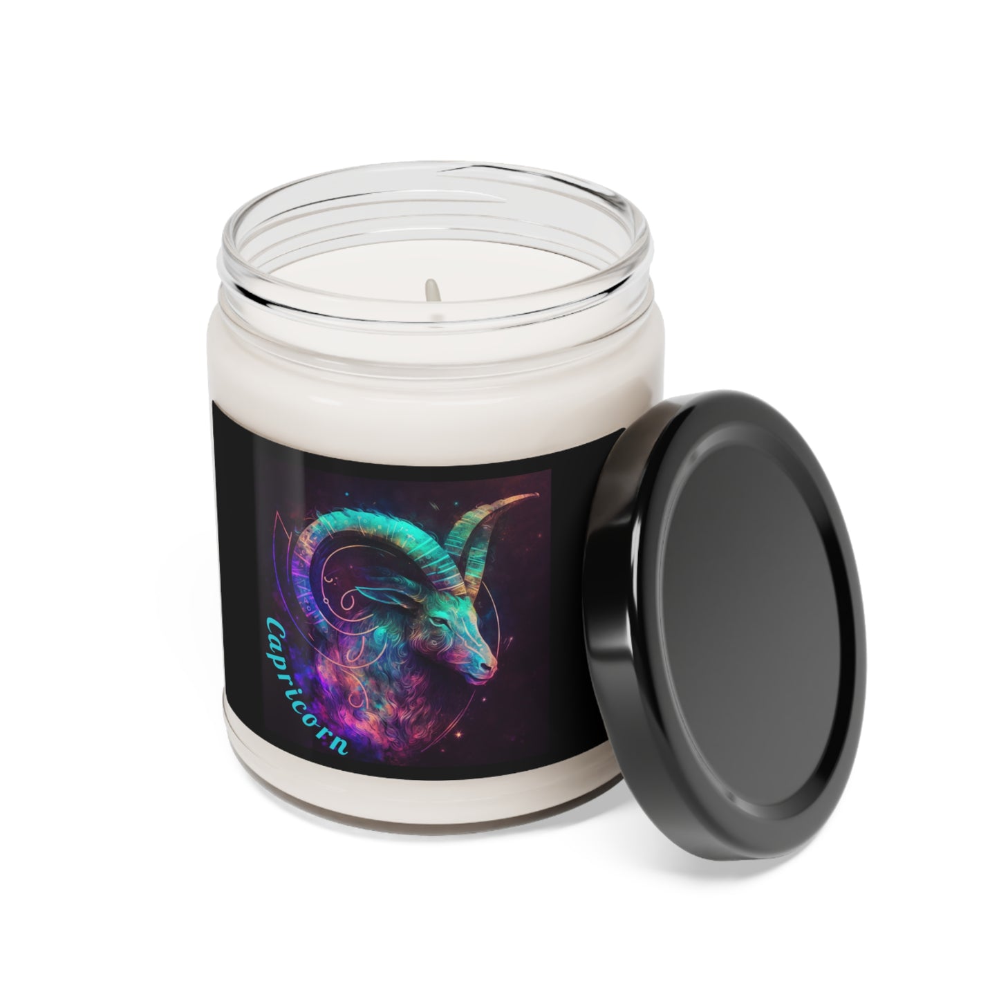 Astrology Capricorn Custom Scented Soy Candle, 9oz 1