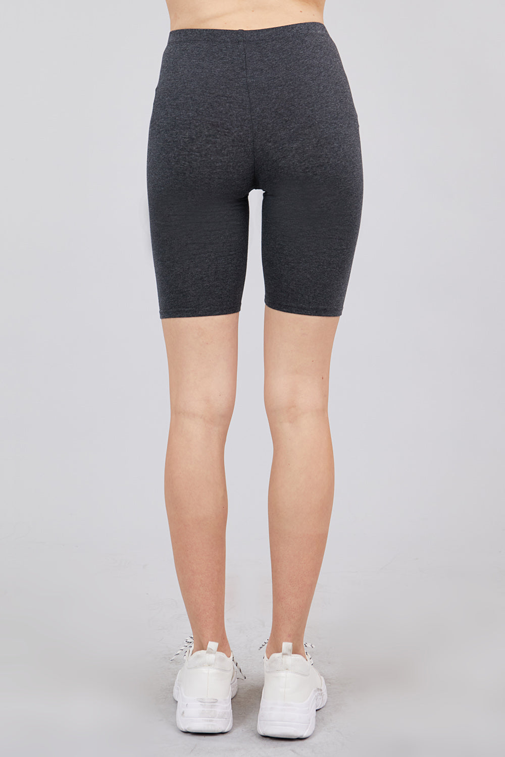 Cotton Jersey Short Leggings